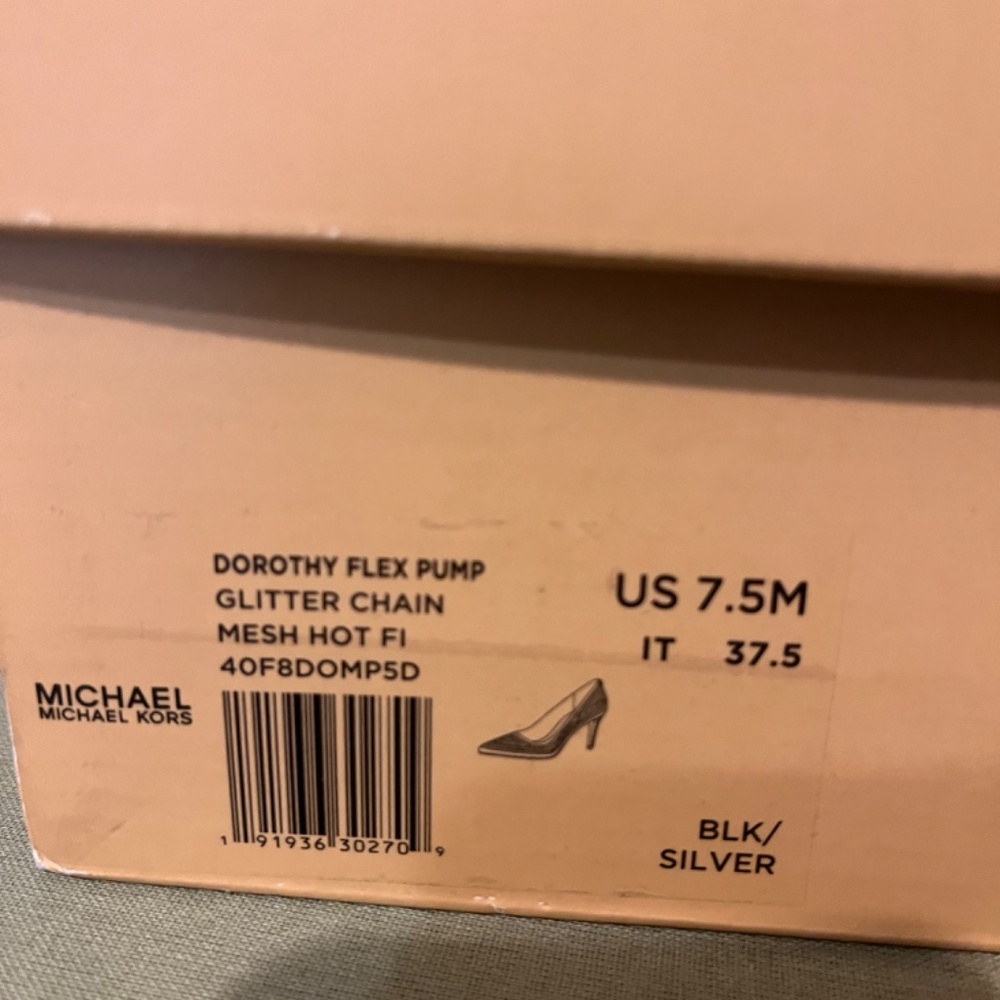 MK silver glitter heels - Picture 4 of 4